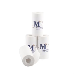 2 1 / 4" (58mm) x 45' (14m) Thermal Paper (100 rolls / case) - Solid Wall Core