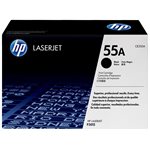 HP 55A Black Toner, OEM #CE255A 