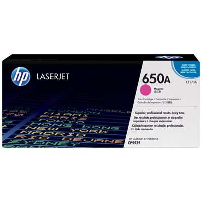 HP 650A Magenta Toner, OEM #CE273A