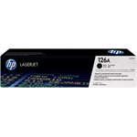HP 126A Black Toner, OEM #CE310A 