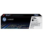 HP 128A Black Toner, OEM #CE320A 