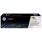HP 128A Yellow Toner, OEM #CE322A