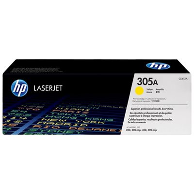 Cartouche jaune HP 305A, FEO / OEM #CE412A Cartouche jaune HP 305A, FEO / OEM #CE412A
