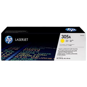 HP 305A Yellow Toner, OEM #CE412A