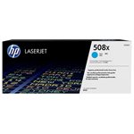 HP 508X High Yield Cyan Toner, OEM #CF361X