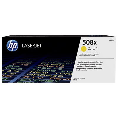 Cartouche jaune à haut rendement HP 508X, FEO / OEM #CF362X Cartouche jaune à haut rendement HP 508X, FEO / OEM #CF362X