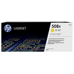 HP 508X High Yield Yellow Toner, OEM #CF362X