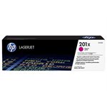 HP 201X High Yield Magenta Toner, OEM #CF403X