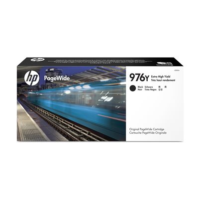 HP 976Y extra high-yield black pagewide toner, OEM #L0R08A HP 976Y extra high-yield black pagewide toner, OEM #L0R08A