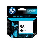 Cartouche d'encre noir HP 56, FEO / OEM #C6656AN#140 