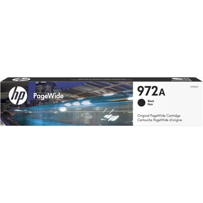 HP 972A PageWide Black Ink Cartridge, OEM #F6T80AN