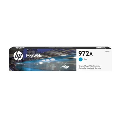 Cartouche d'encre cyan HP 972A PageWide, FEO / OEM #L0R86AN Cartouche d'encre cyan HP 972A PageWide, FEO / OEM #L0R86AN