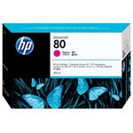 HP 80 Magenta Ink Cartridge (350ml), OEM #C4847A