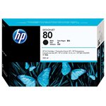 HP 80 Black Ink Cartridge, OEM #C4871A