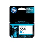 HP 564 Cyan Ink Cartridge, OEM #CB318WN#140 