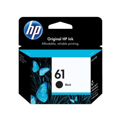 Cartouche d'encre noir HP 61, FEO / OEM #CH561WN#140 Cartouche d'encre noir HP 61, FEO / OEM #CH561WN#140