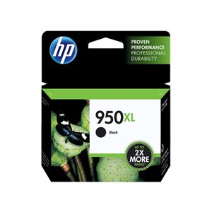 HP 950XL High Yield Black Ink Cartridge, OEM #CN045AN#140