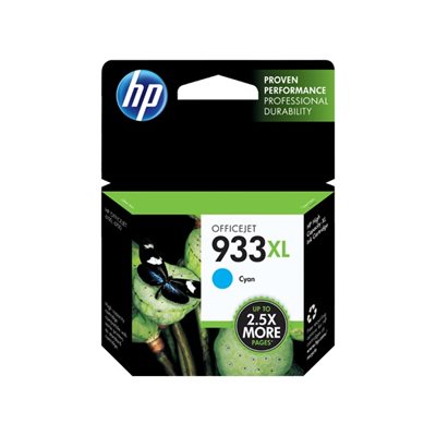 Cartouche d'encre cyan à haut rendement HP 933XL, FEO / OEM #CN054AN#140 Cartouche d'encre cyan à haut rendement HP 933XL, FEO / OEM #CN054AN#140