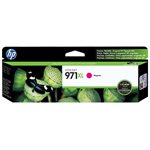 HP 971XL High Yield Magenta Ink Cartridge, OEM #CN627AM