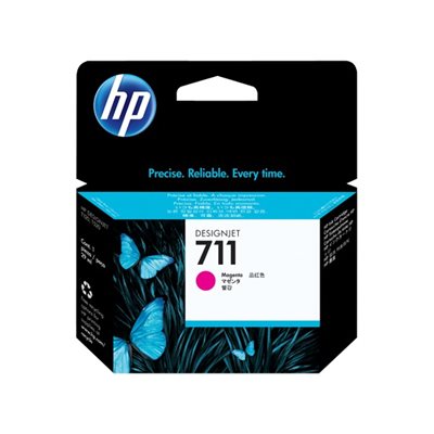 Cartouche d'encre magenta HP 711, FEO / OEM #CZ131A Cartouche d'encre magenta HP 711, FEO / OEM #CZ131A