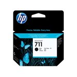 HP 711 High Yield Black Ink Cartridge, OEM #CZ133A