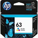 HP 63 Tri-Colour Ink Cartridge OEM #F6U61AN#140