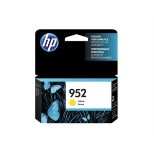 HP 952 Yellow Ink Cartridge, OEM #L0S55AN