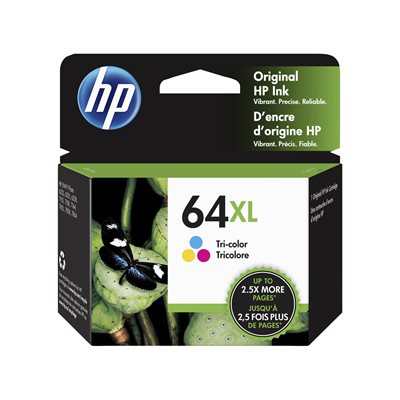 HP #64XL h / y tri-colour ink, OEM #N9J91AN HP #64XL h / y tri-colour ink, OEM #N9J91AN