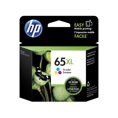 HP 65XL h / y tri-colour ink cartridge, OEM #N9K03AN#140
