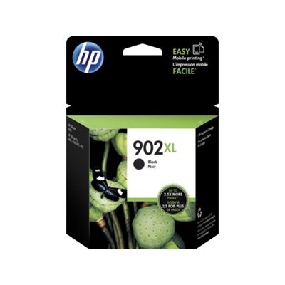 HP 902XL High Yield Black Ink Cartridge, OEM #T6M14AN